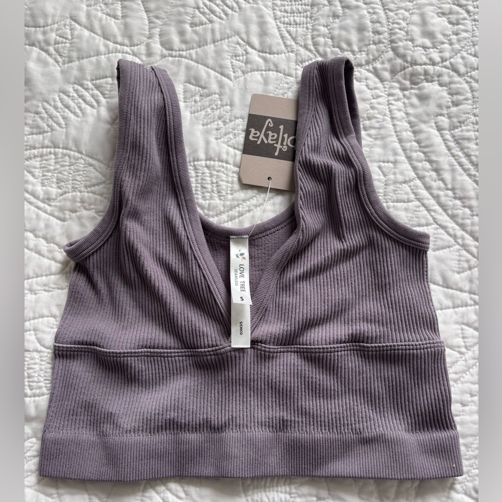 Purple Crop Top